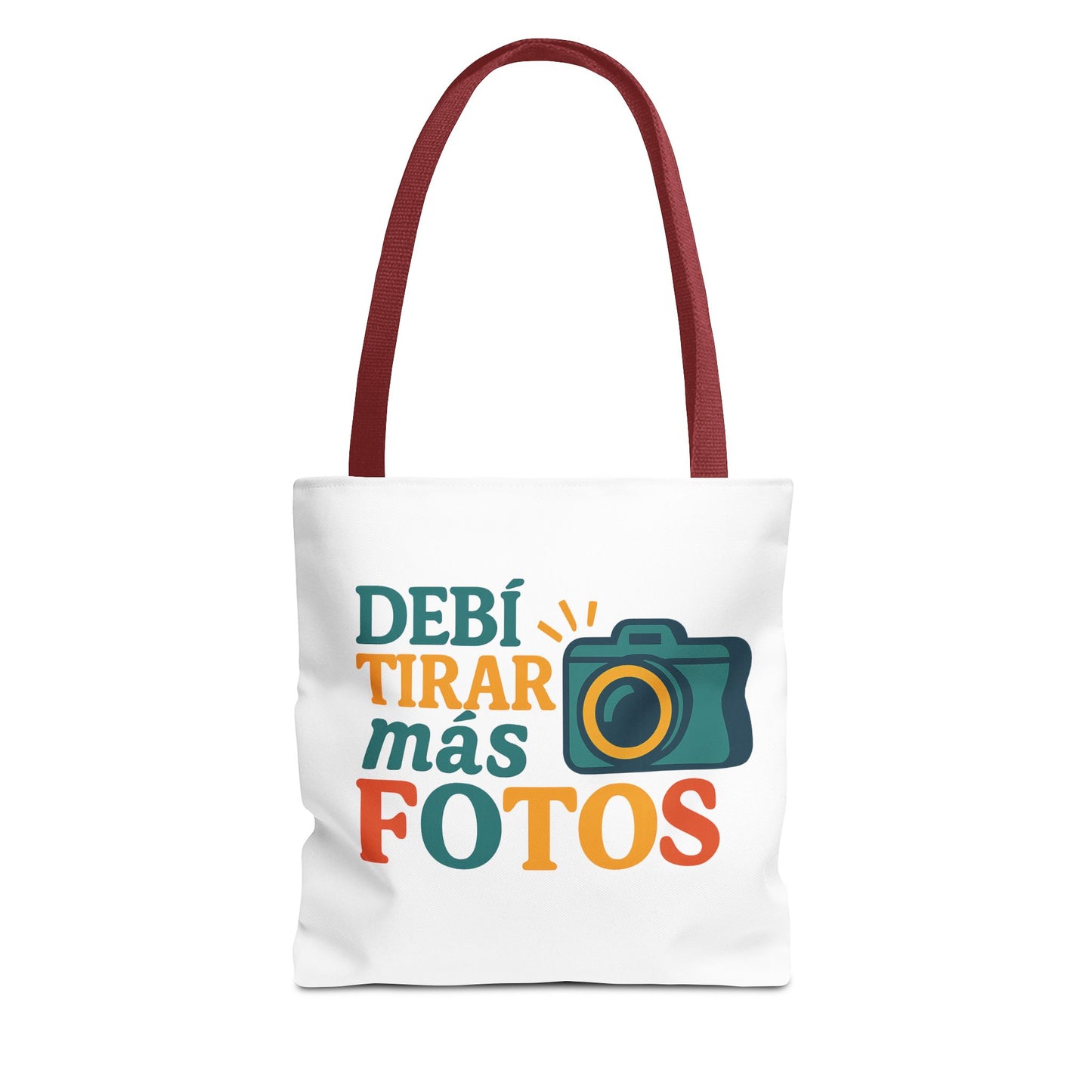 Photography Lover Tote Bag - 'Debí Tirar Más Fotos' Design