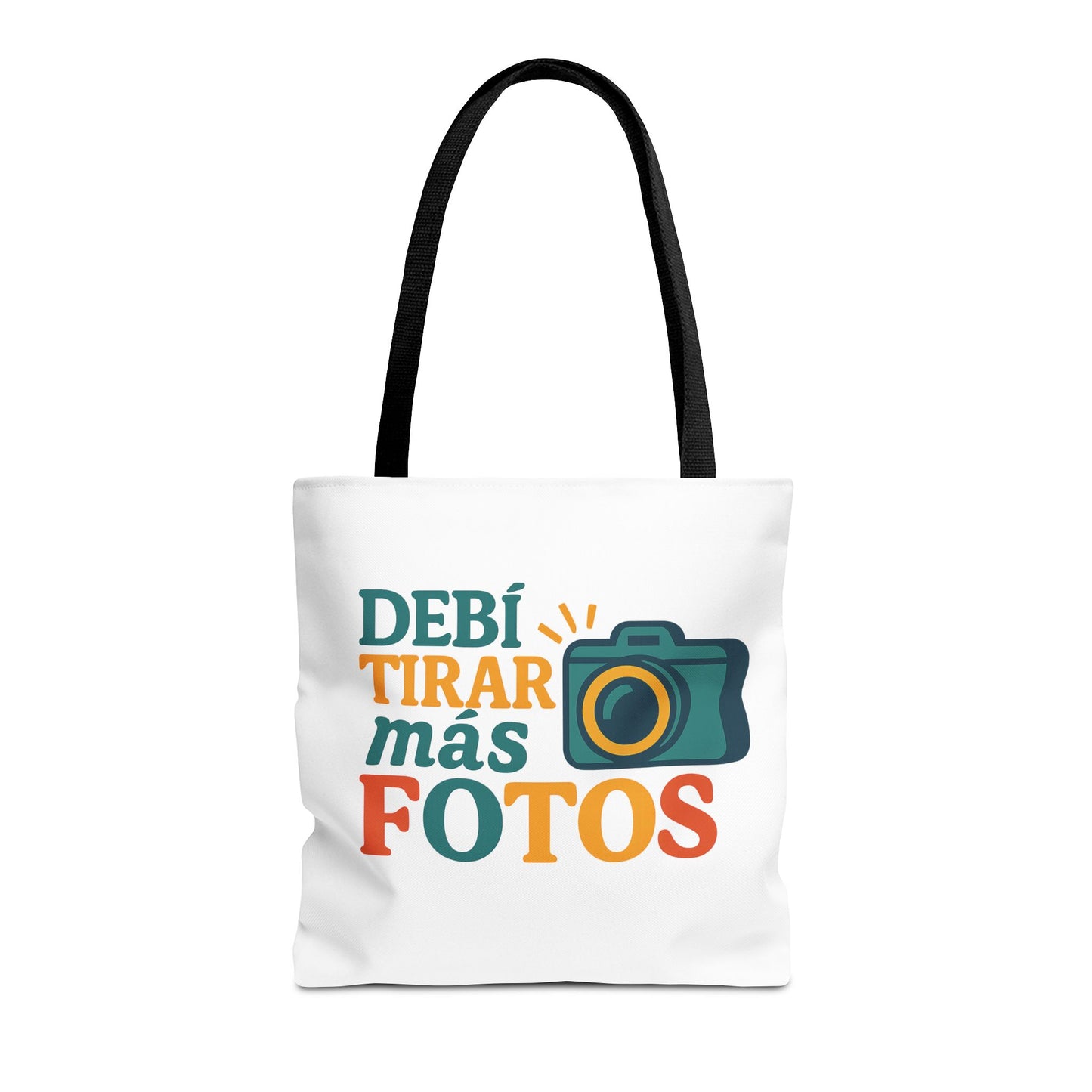 Photography Lover Tote Bag - 'Debí Tirar Más Fotos' Design