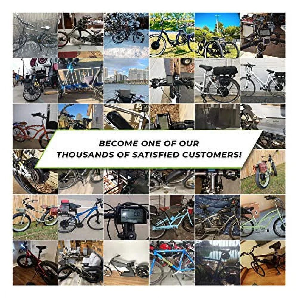 S830 572Mm Rear Wheel Waterproof Electric Bike Conversion Kit LCD Display