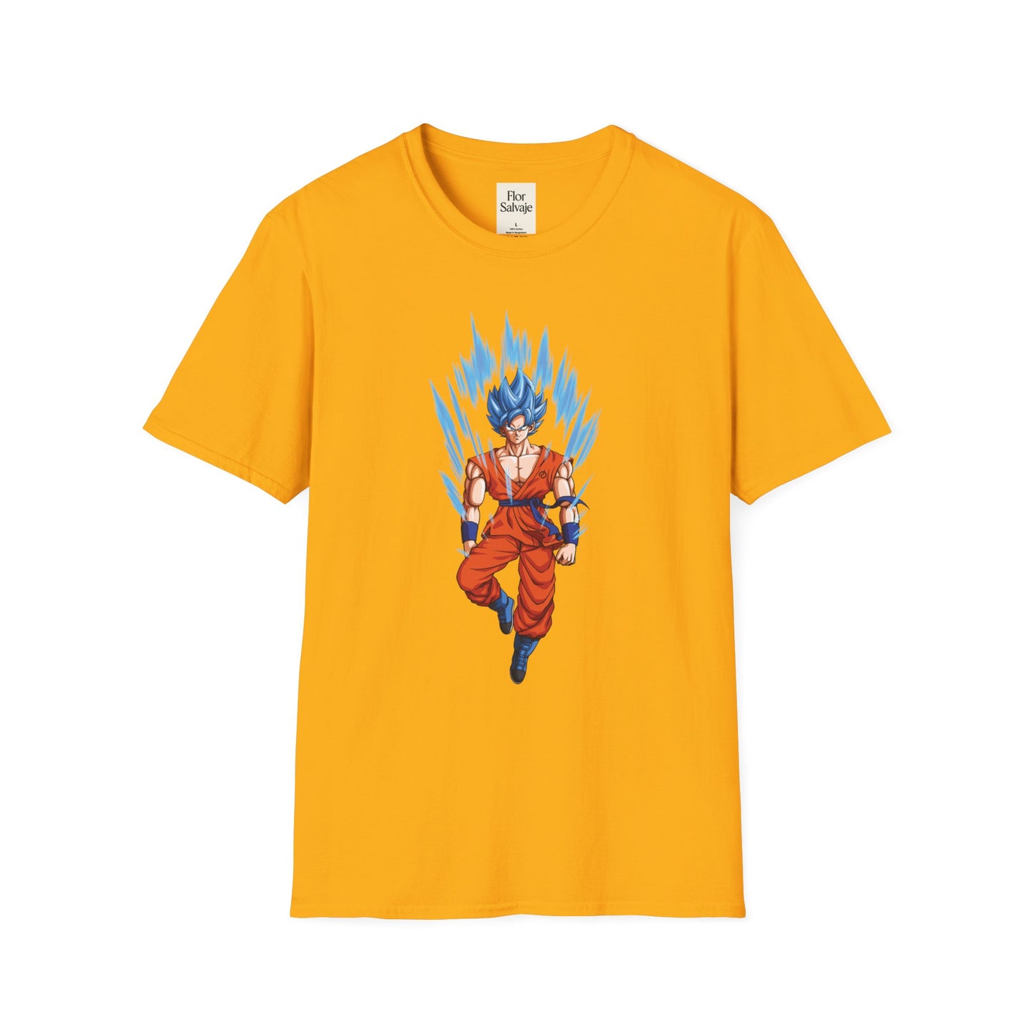 Dragon Ball Z Unisex Super Saiyan T-Shirt - Trendy Graphic Tee for Fans