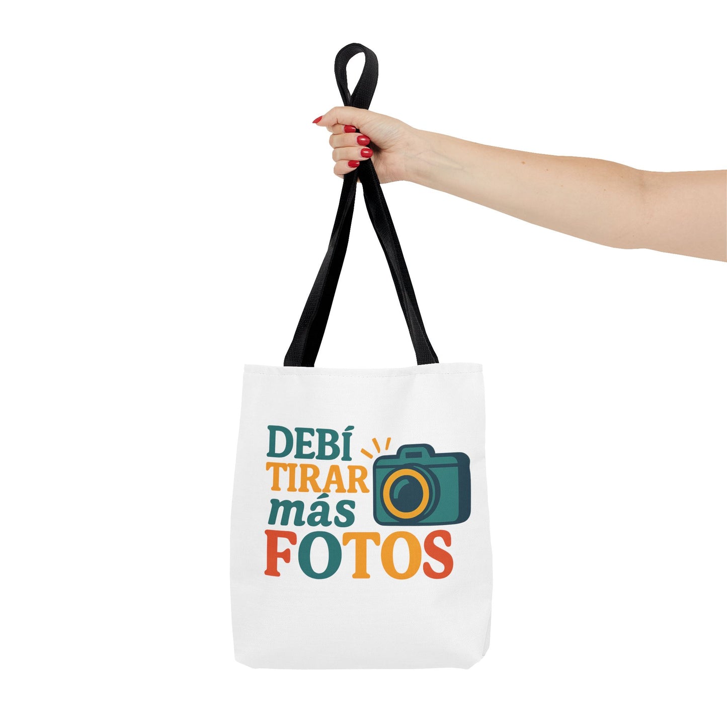 Photography Lover Tote Bag - 'Debí Tirar Más Fotos' Design