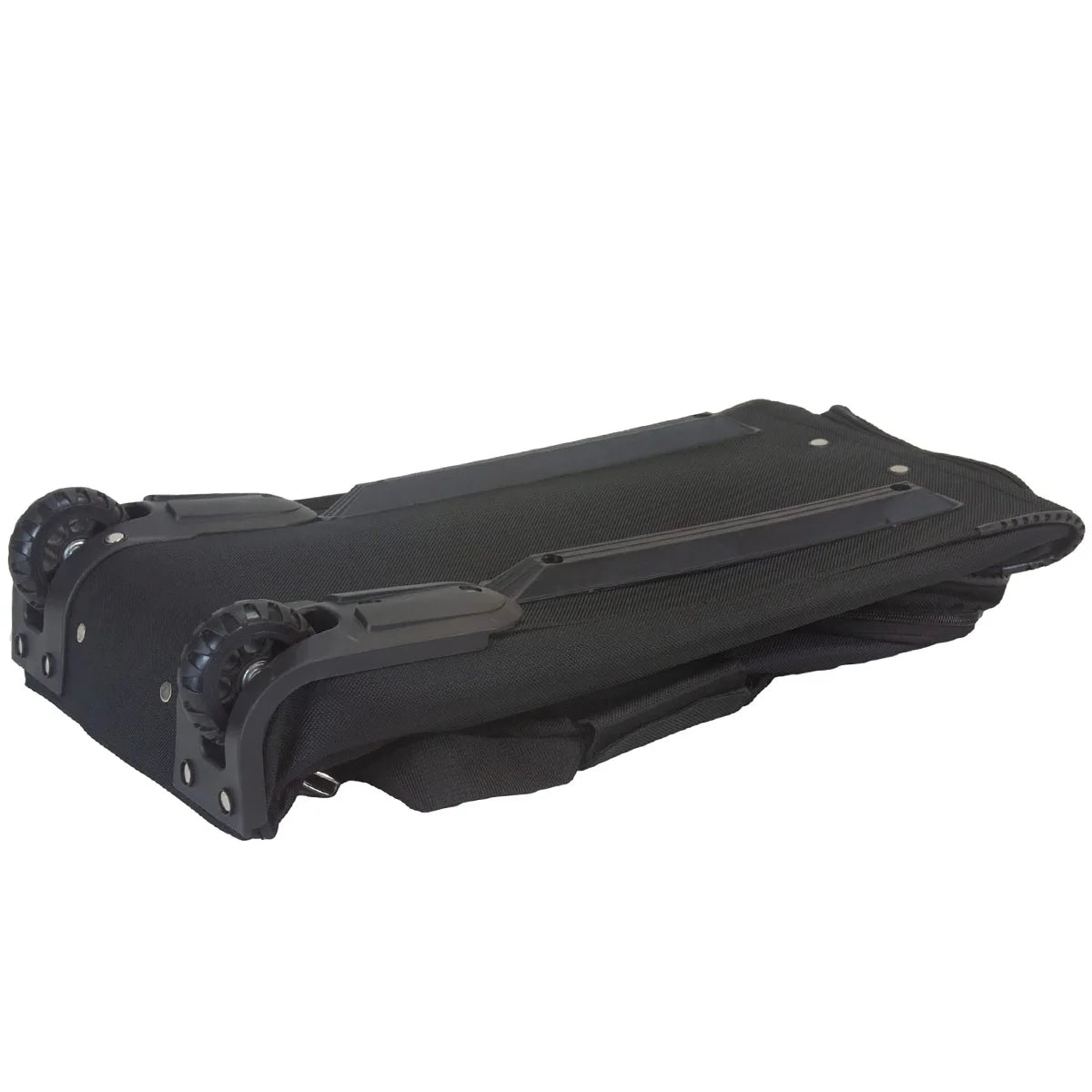 36" Rolling Duffle Bag with Wheels and Handle,Collapsible Duffle Bag with Rollers,Durable Polyester Large Wheeled Travel Bags for Women & Men,Black