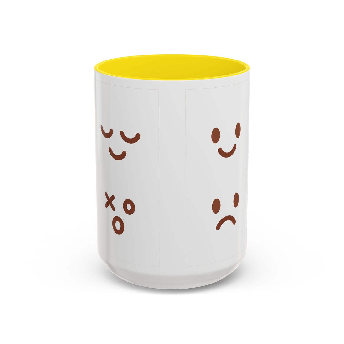 Emotional Expressions Coffee Mug - Fun 11/15oz Ceramic Coffee Cup for Daily Joy