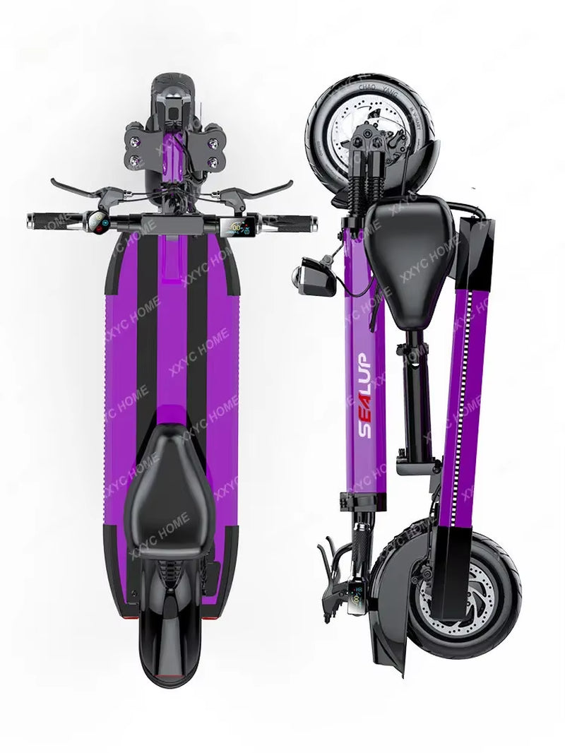 Electric Scooter Adult Foldable Mini-Portable Scooter Electric Car Small Battery Car Female