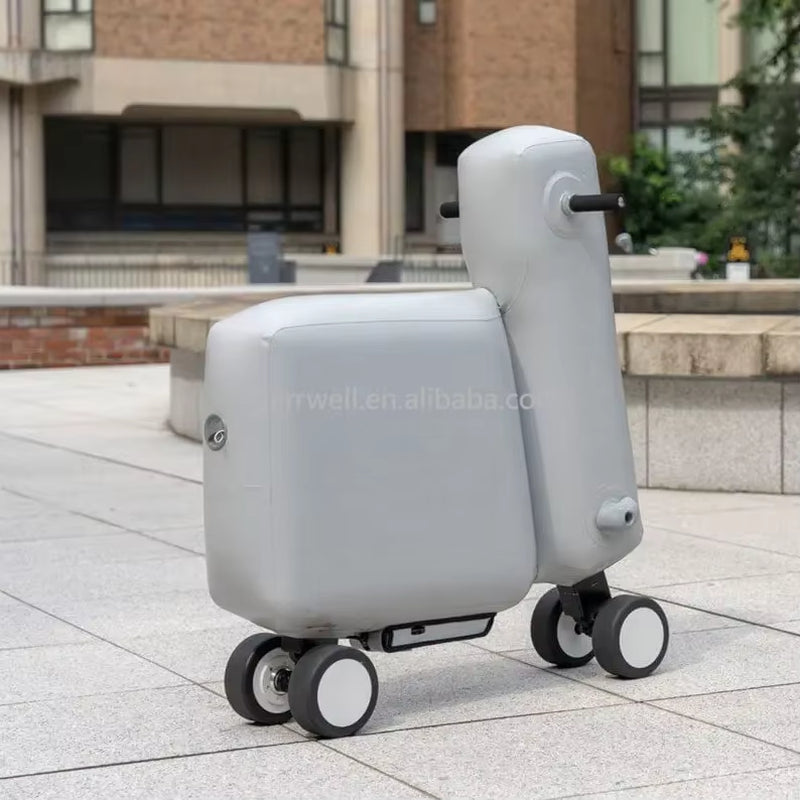 All Terrain Inflatable Electric Scooter with Enhanced Stability Portable Scooter Electric Folding Electric Mobility Scooter