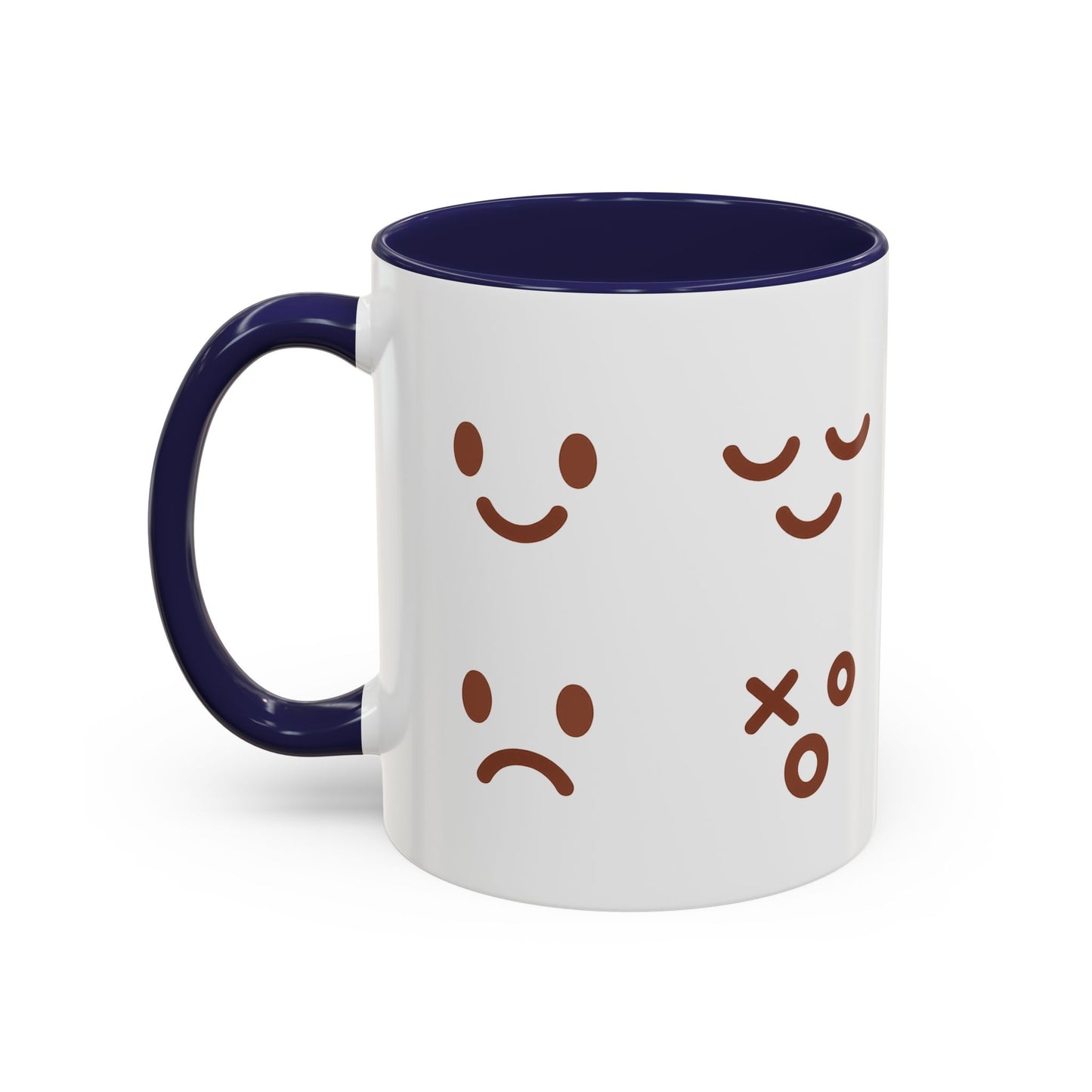 Emotional Expressions Coffee Mug - Fun 11/15oz Ceramic Coffee Cup for Daily Joy