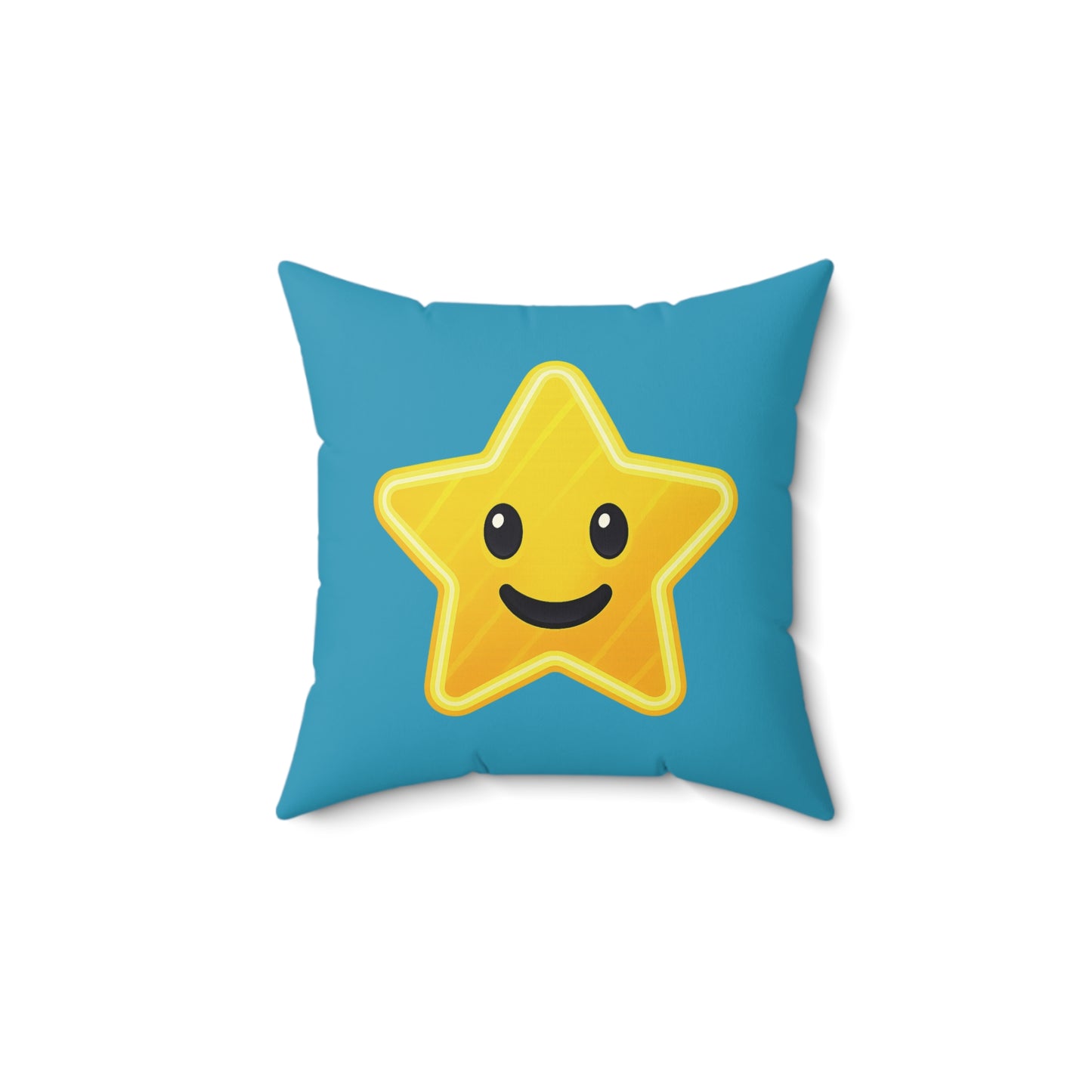 Cheerful Star Print Pillow - Perfect for Kids' Bedrooms and Playrooms