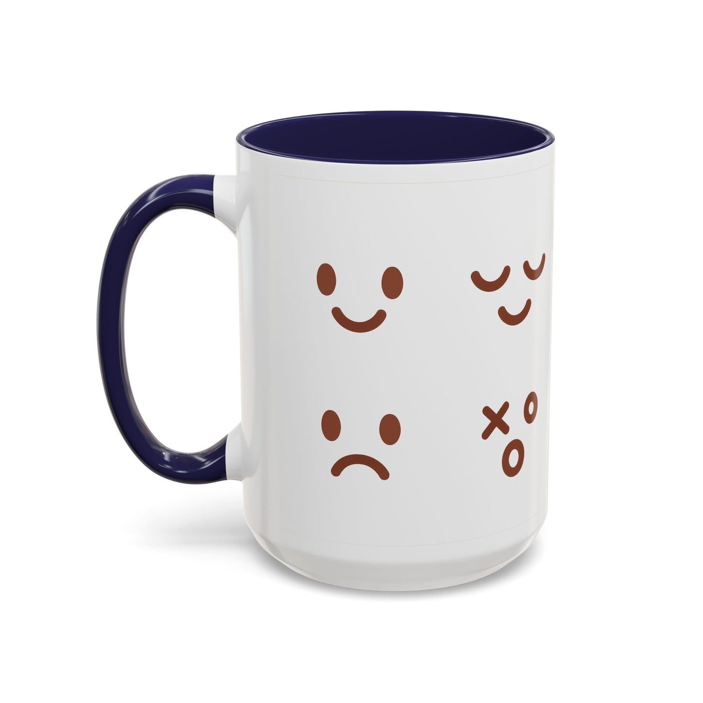 Emotional Expressions Coffee Mug - Fun 11/15oz Ceramic Coffee Cup for Daily Joy
