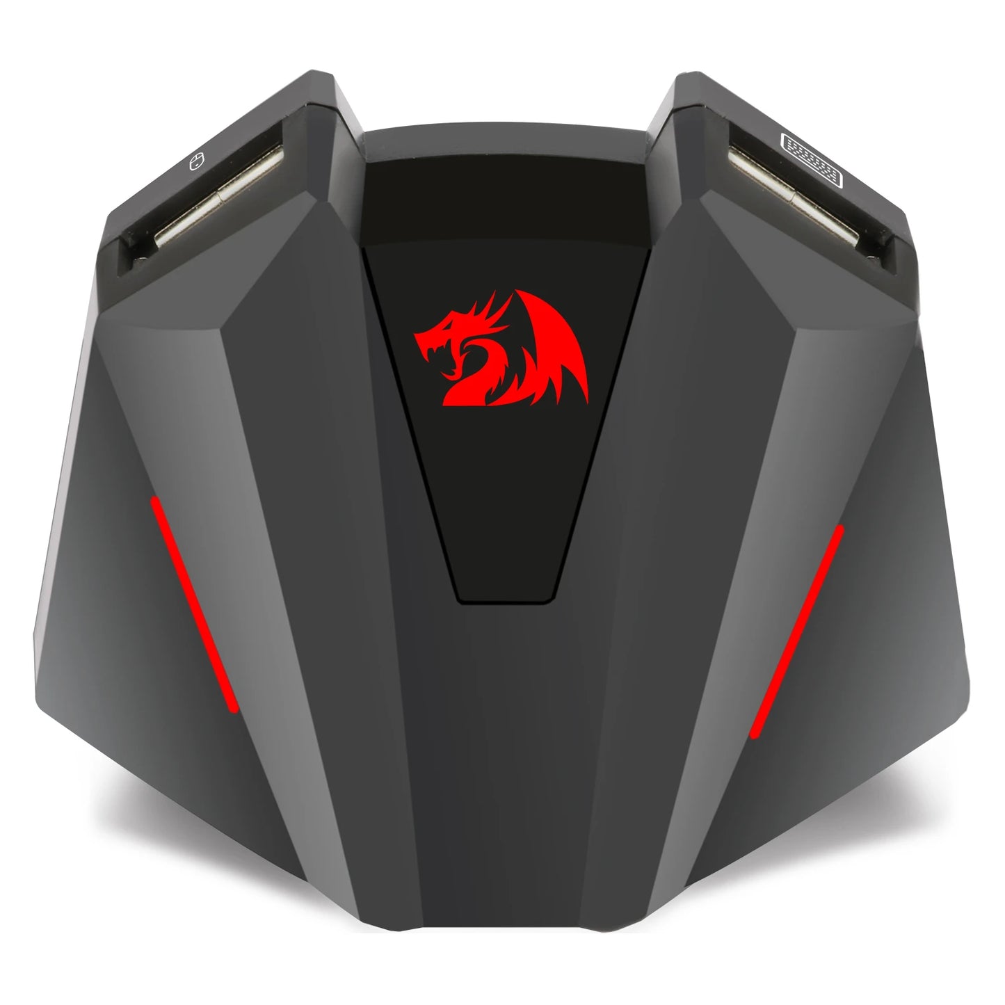 Redragon GA250 Vulcan Keyboard and Mouse Adapter LED Gaming Console Converter Compatible for Nintendo Switch PS3/4 Xbox One