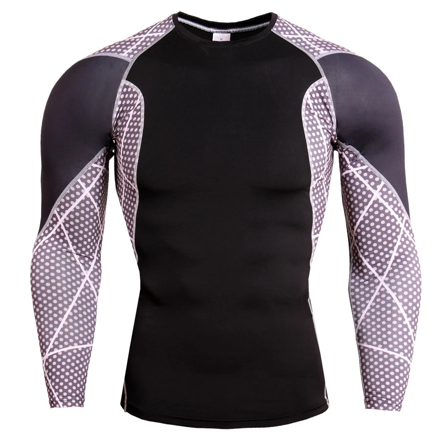 Gym Compression Shirt Dry FitnSport Clothes