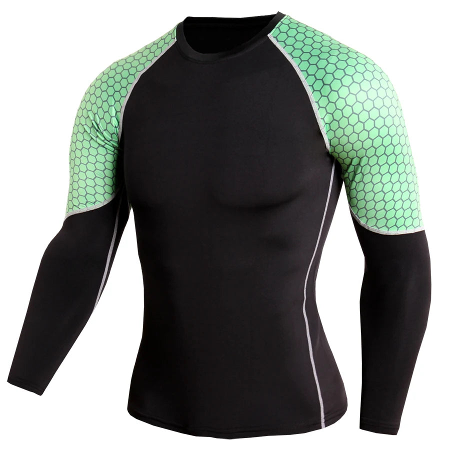 Gym Compression Shirt Dry FitnSport Clothes