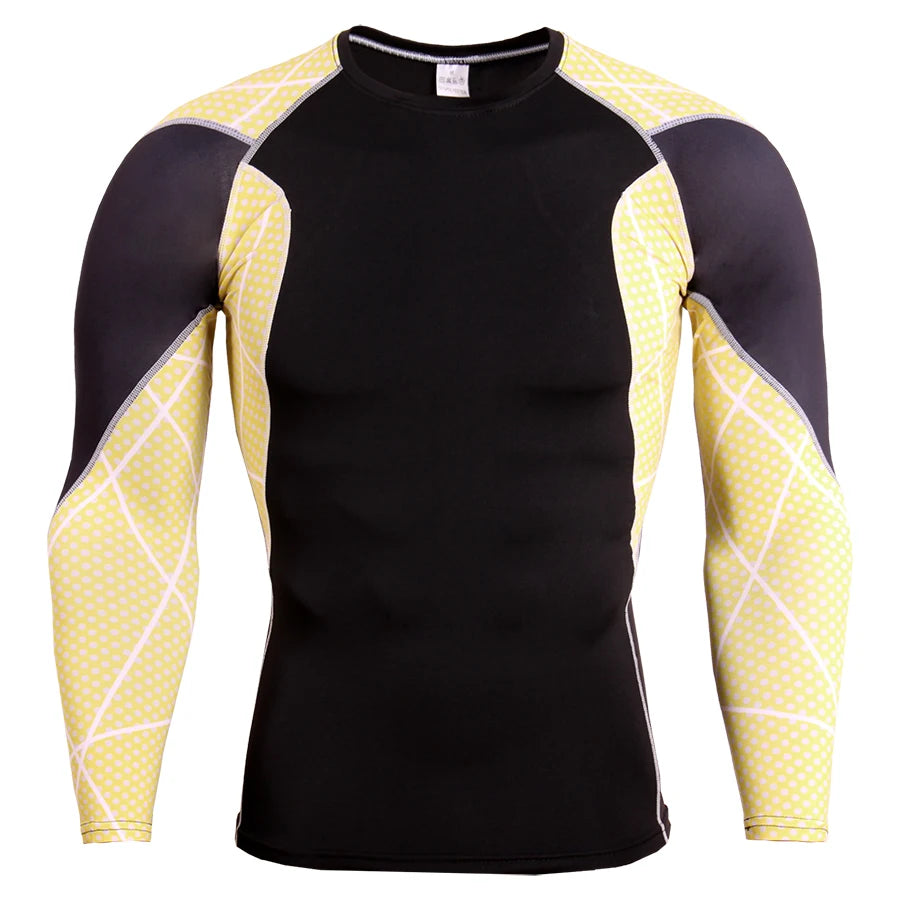 Gym Compression Shirt Dry FitnSport Clothes