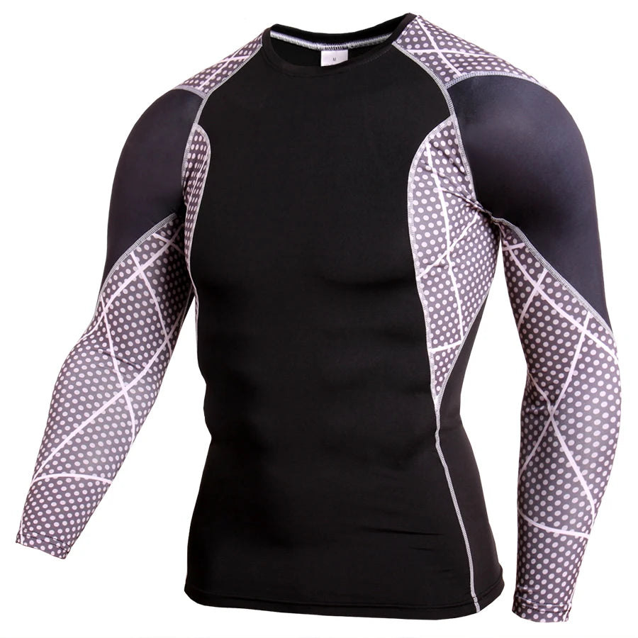 Gym Compression Shirt Dry FitnSport Clothes