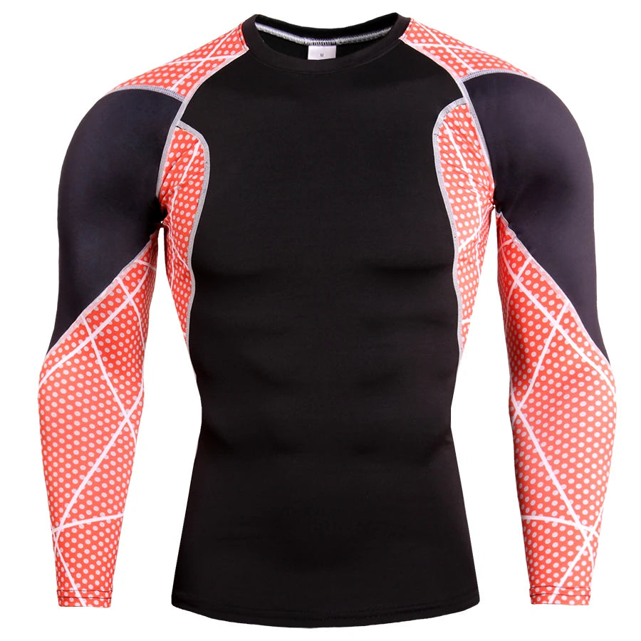 Gym Compression Shirt Dry FitnSport Clothes