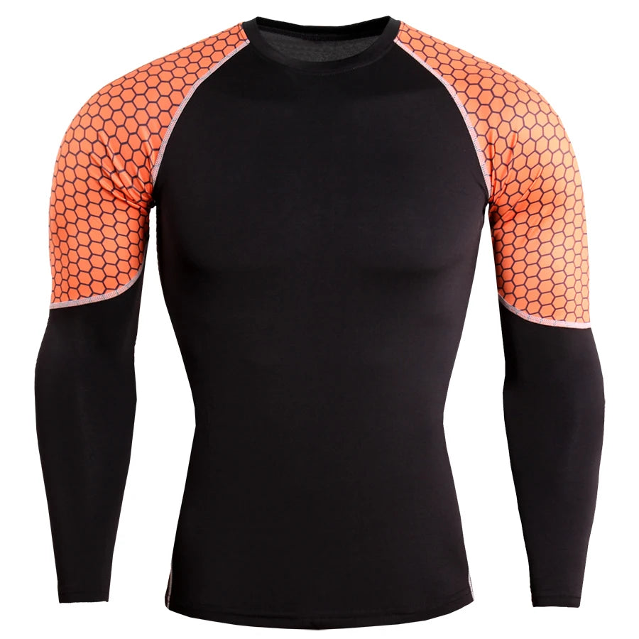Gym Compression Shirt Dry FitnSport Clothes