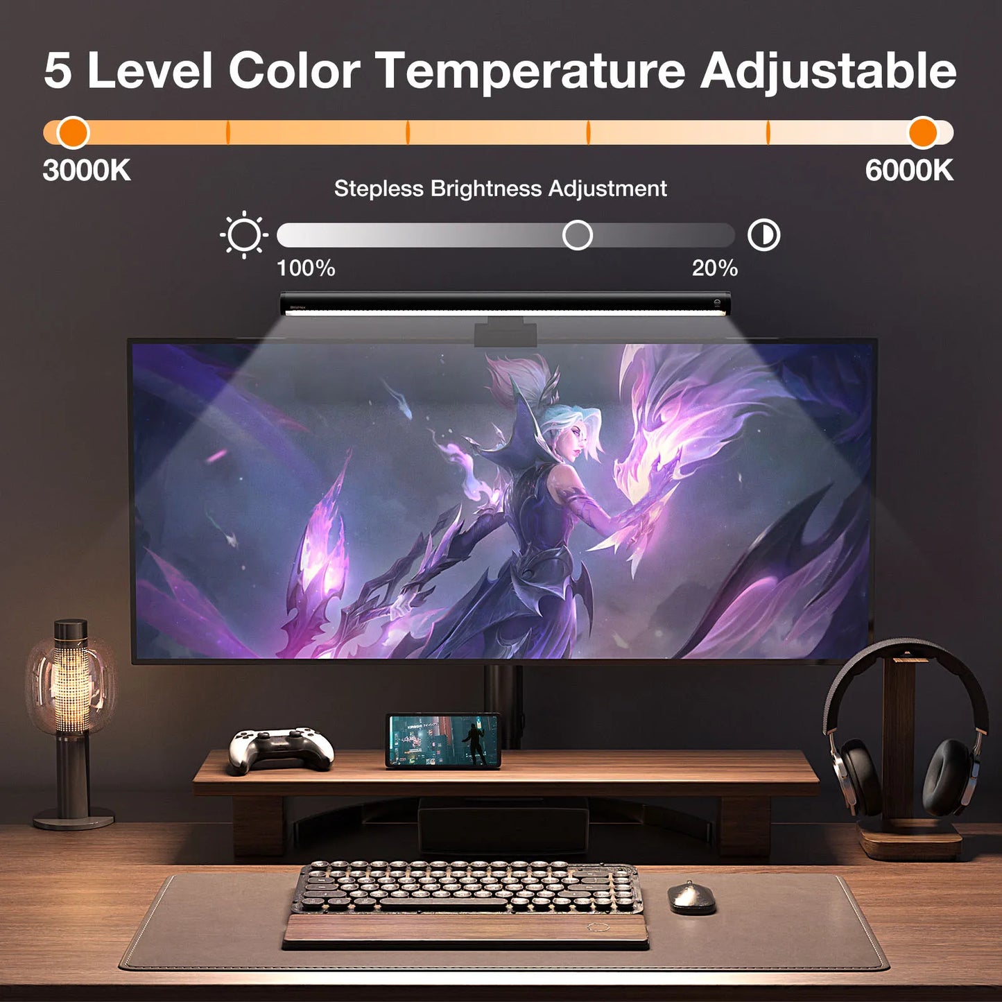 Screen Monitor Light Bar for Eye Caring