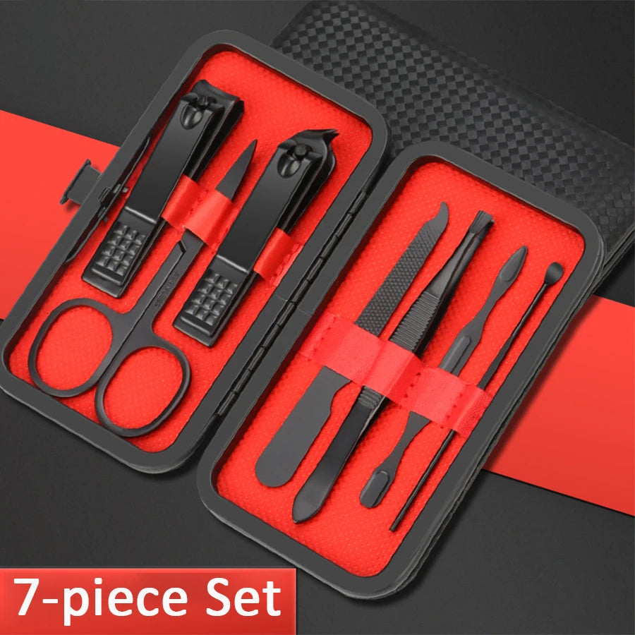 24PCS Set Professional Manicure Set Kits Stainless Steel