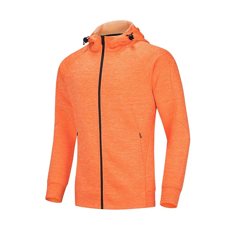 Sportwear Workout Coat Jogging Hooded Shirt Outdoor Sweatshirt Keepwarm