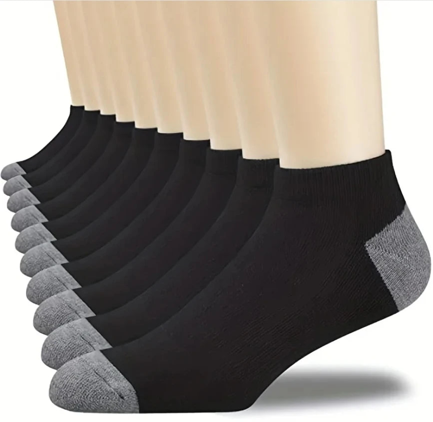 10pairs Breathable Cotton Sports