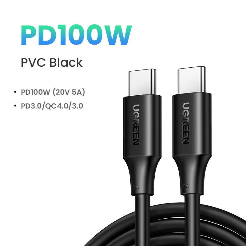 UGREEN 100W USB Type C To USB C Cable