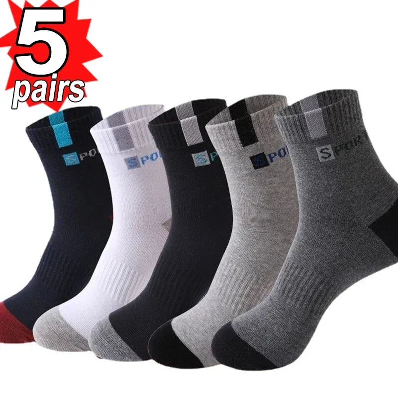 10pairs Breathable Cotton Sports