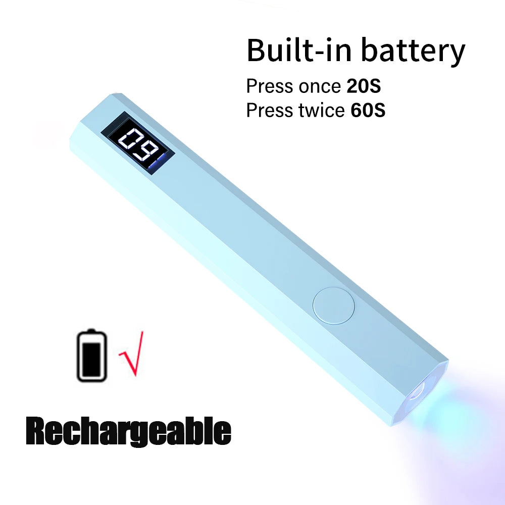Mini Handheld UV/LED Nail Lamp