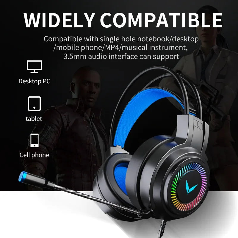 Headset 7.1 Stereo SVirtual Surround Bass Earphone