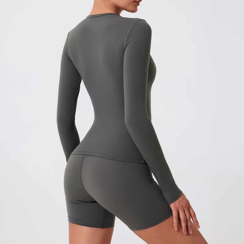 Hearuisavy Yoga Suit Quick-Dry Gym Set