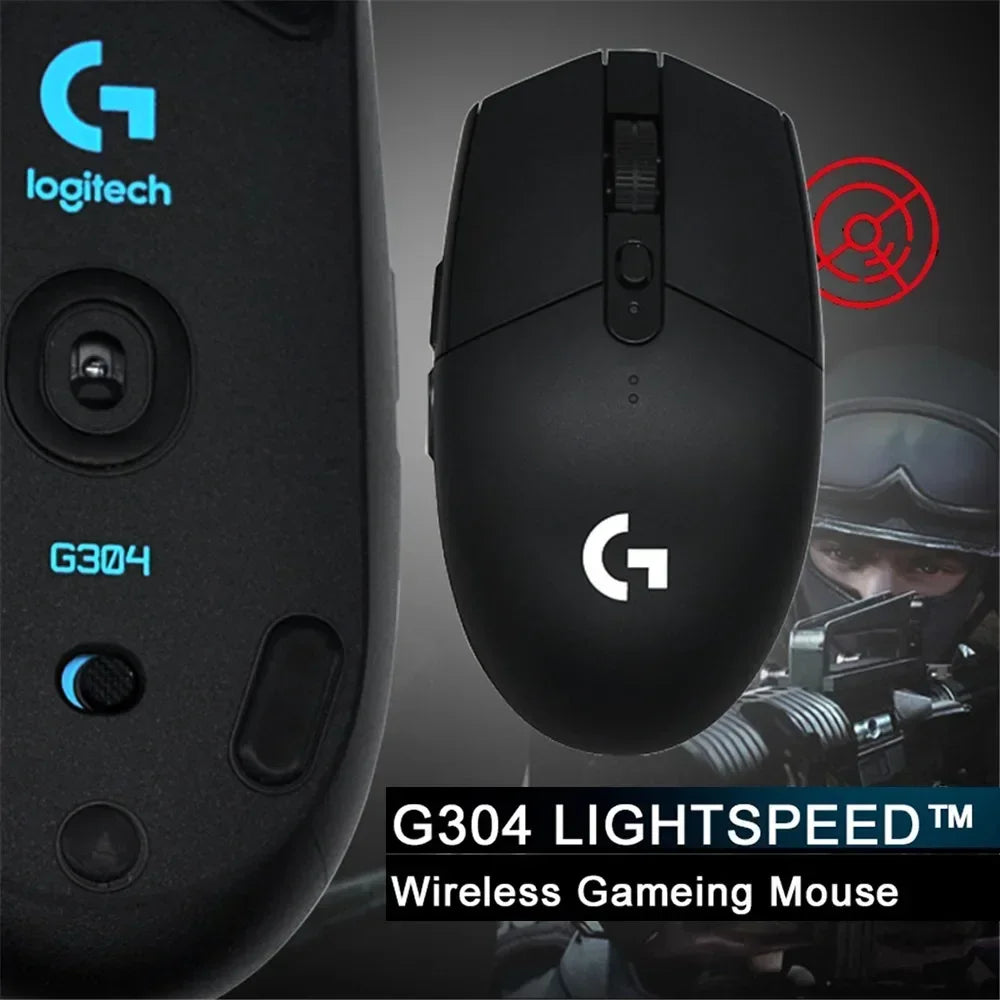 Original Logitech G304 Ligthspeed Wireless Gaming Mouse