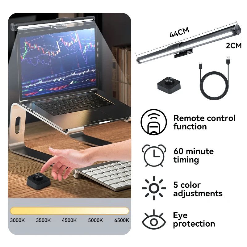 Monitor Bar LED Desk Computer Game For Pc Dimming Light