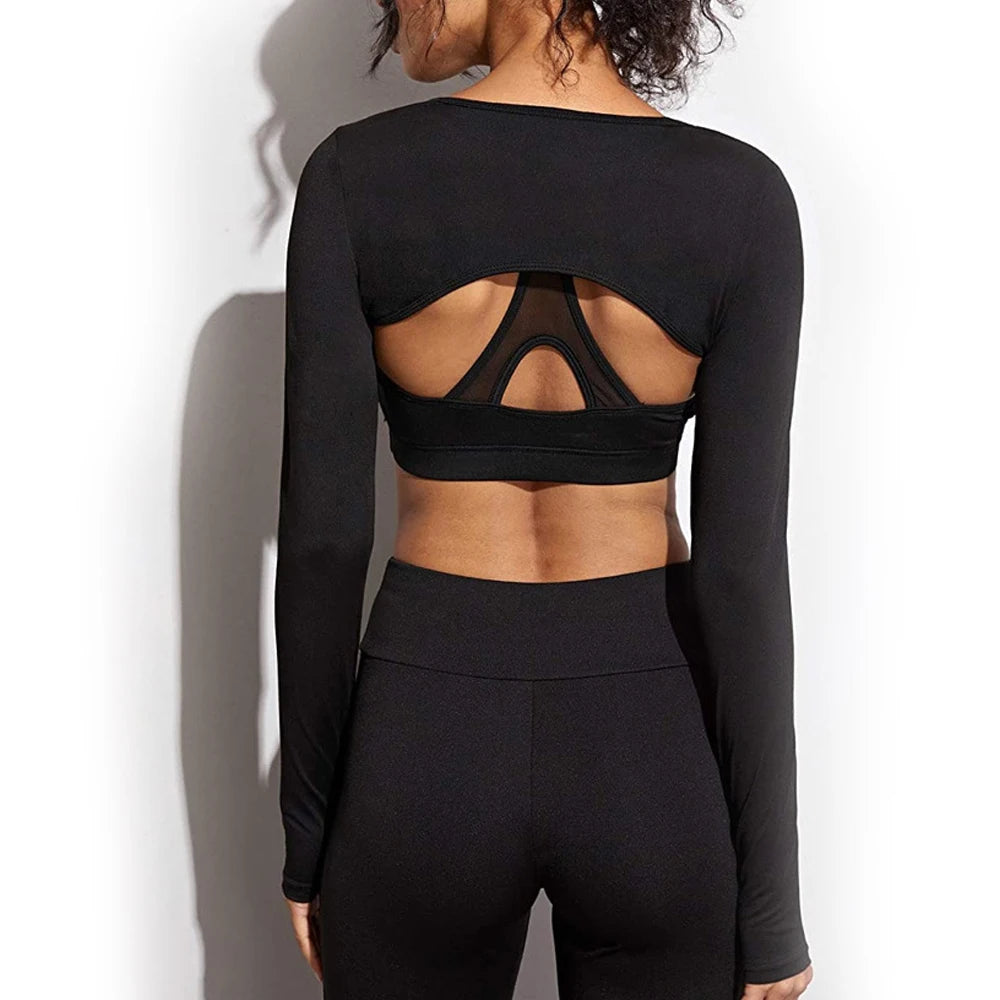 Ultra-thin Sexy Cropped Shirts For Fitness Sports Shrug