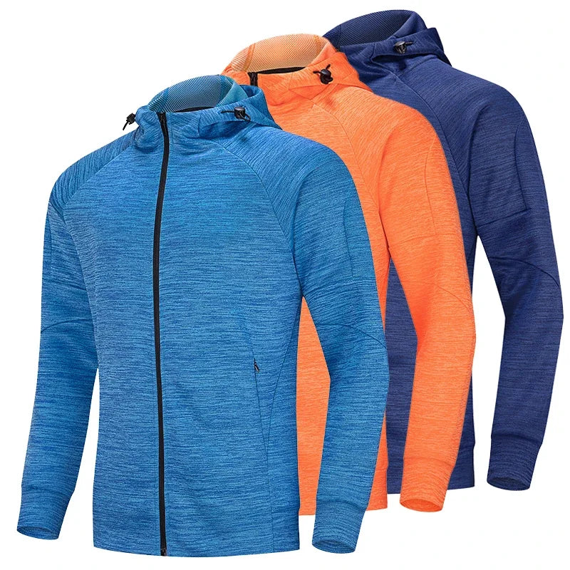 Sportwear Workout Coat Jogging Hooded Shirt Outdoor Sweatshirt Keepwarm