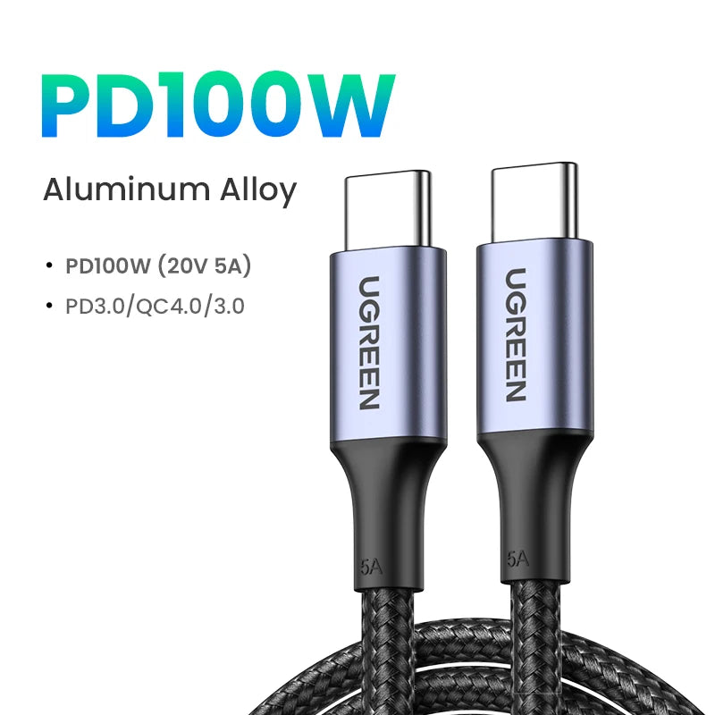 UGREEN 100W USB Type C To USB C Cable