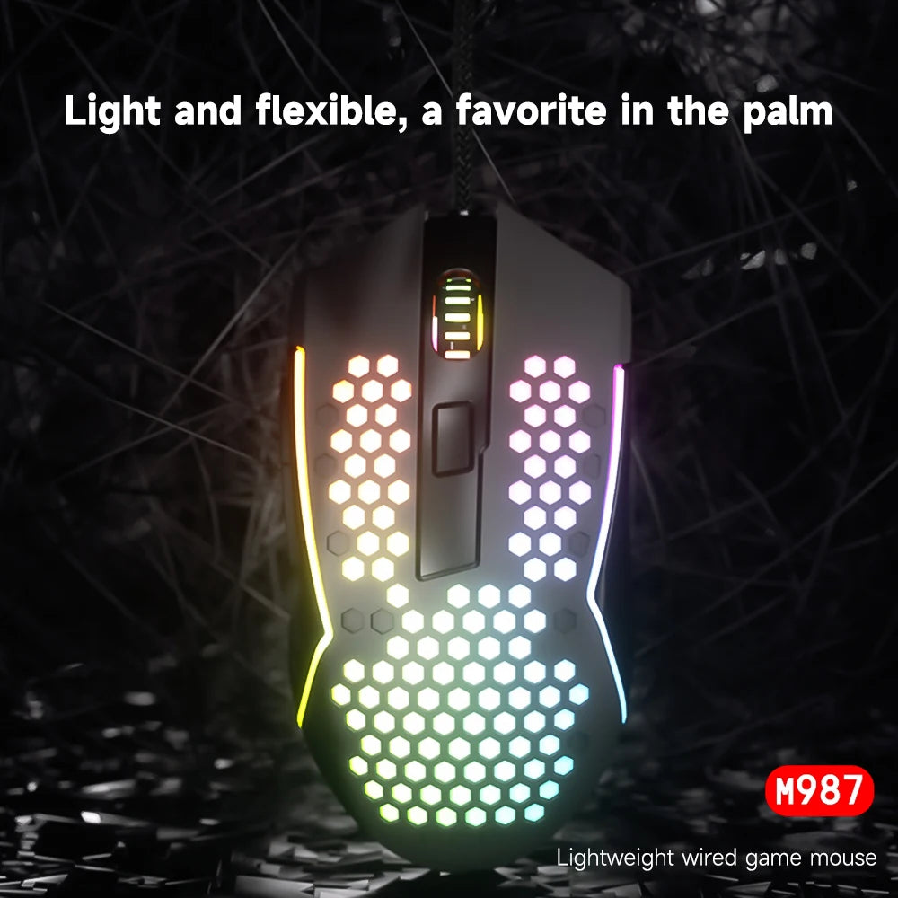 Redragon Lightweight 55g Honeycomb Gaming Mouse