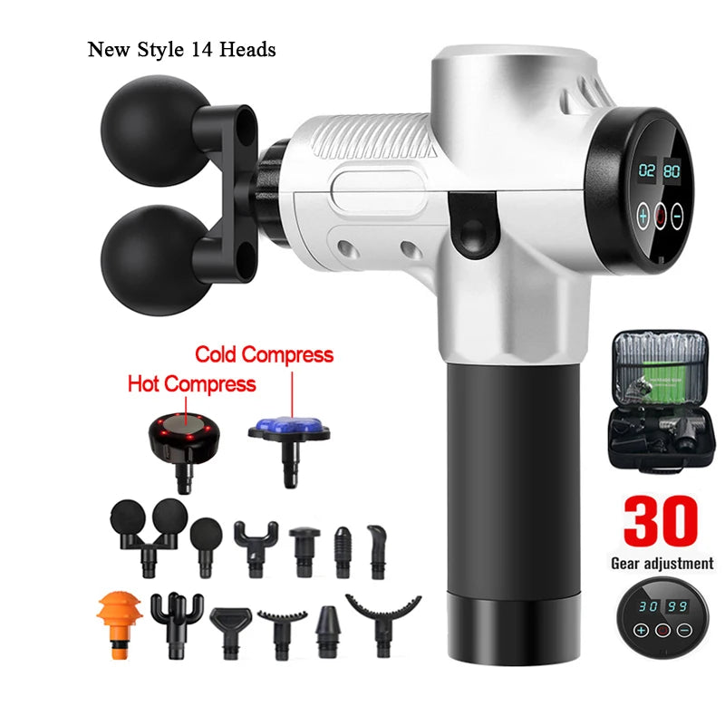 Professional Massage Gun With Hot And Cold