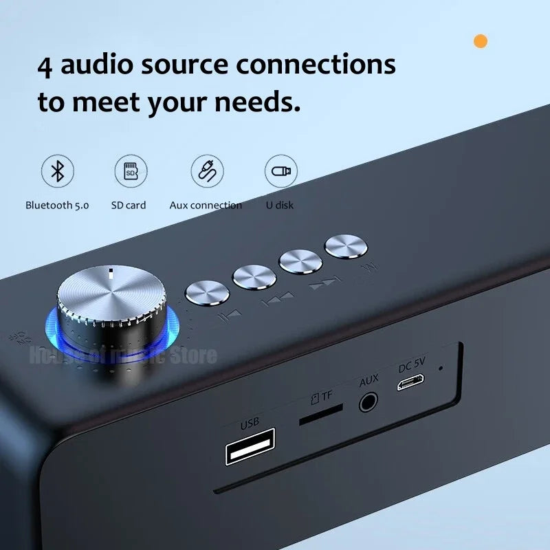 Portable Sound Bar Computer Speakers