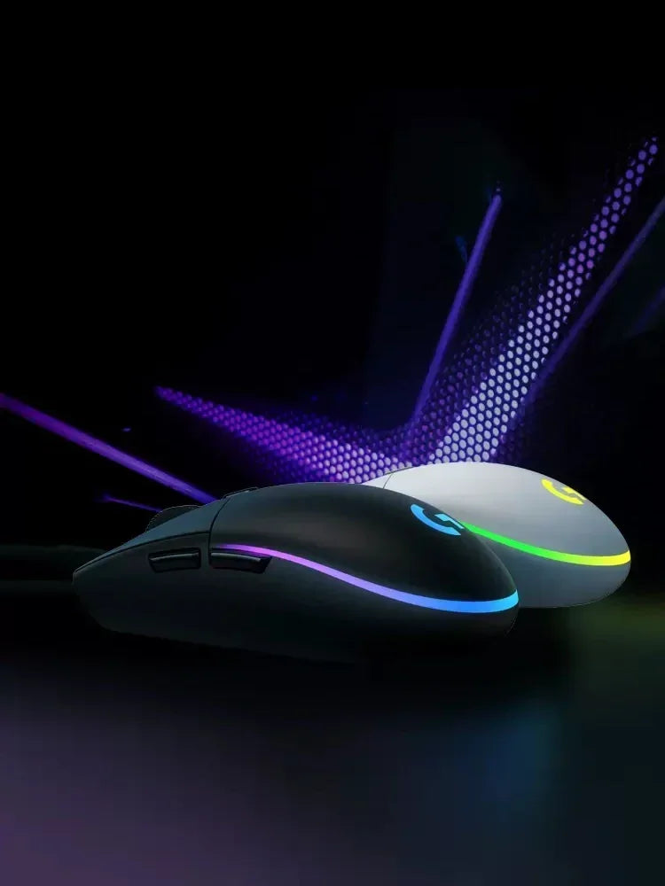 Logitech G102 Mouse Second Generation Wired E-sports Mouse