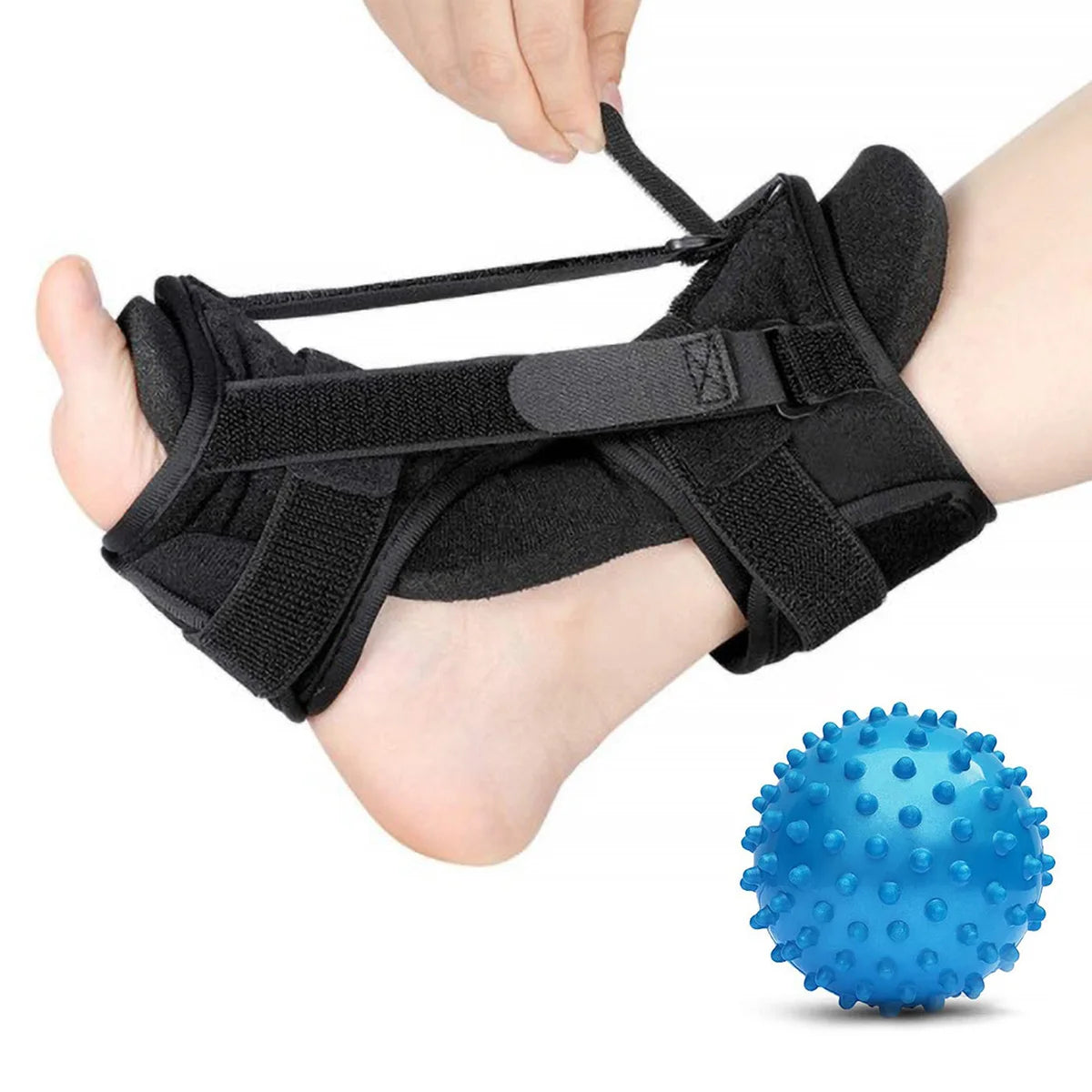Plantar Fasciitis Night Splint Adjustable Foot Drop Orthotic Brace
