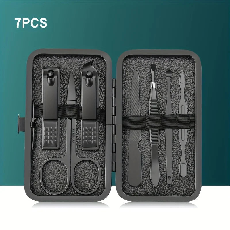24PCS Set Professional Manicure Set Kits Stainless Steel