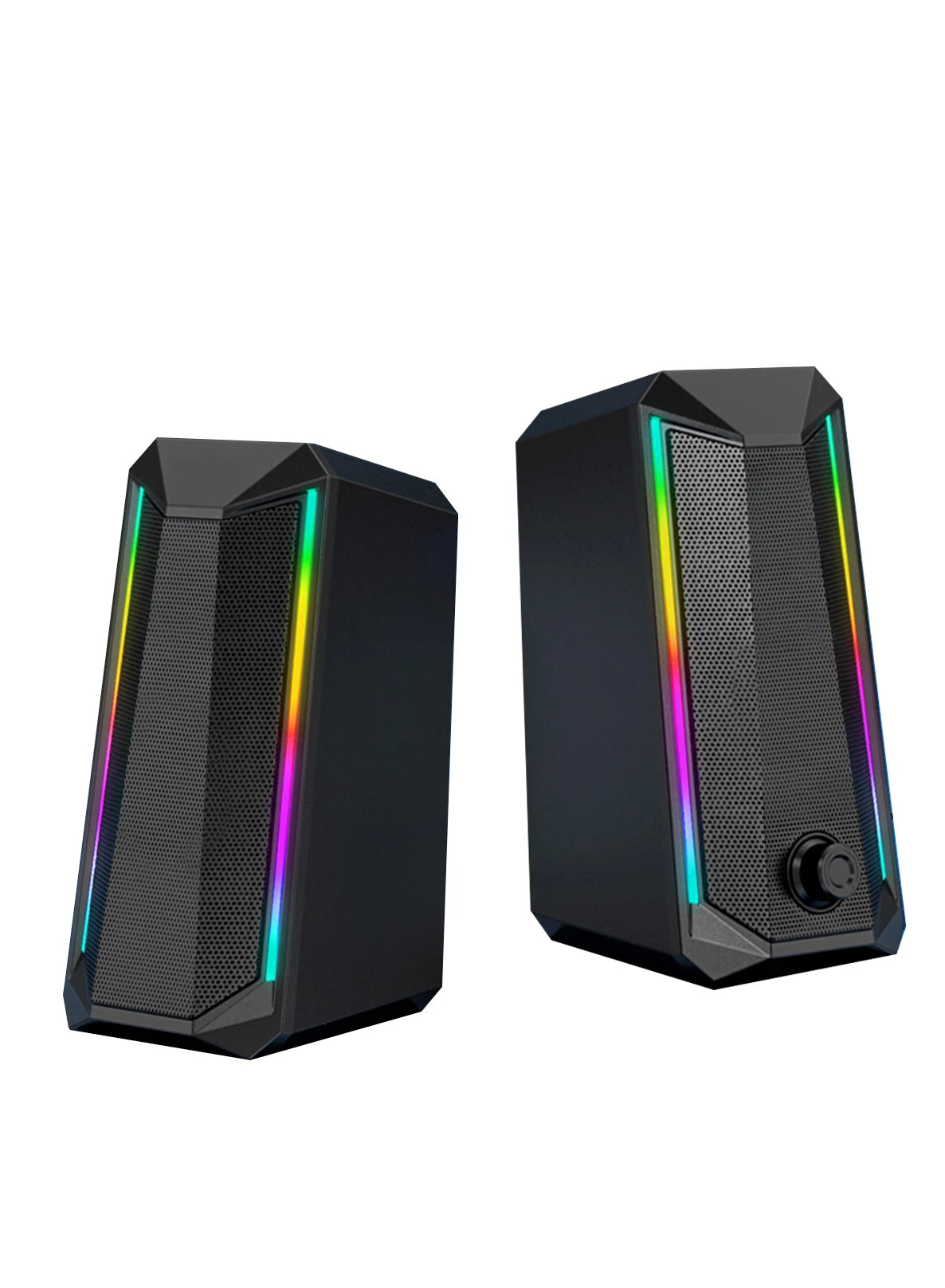 Desktop Speakers, 2.0 Channel PC Computer HiFi Stereo Gaming Speaker