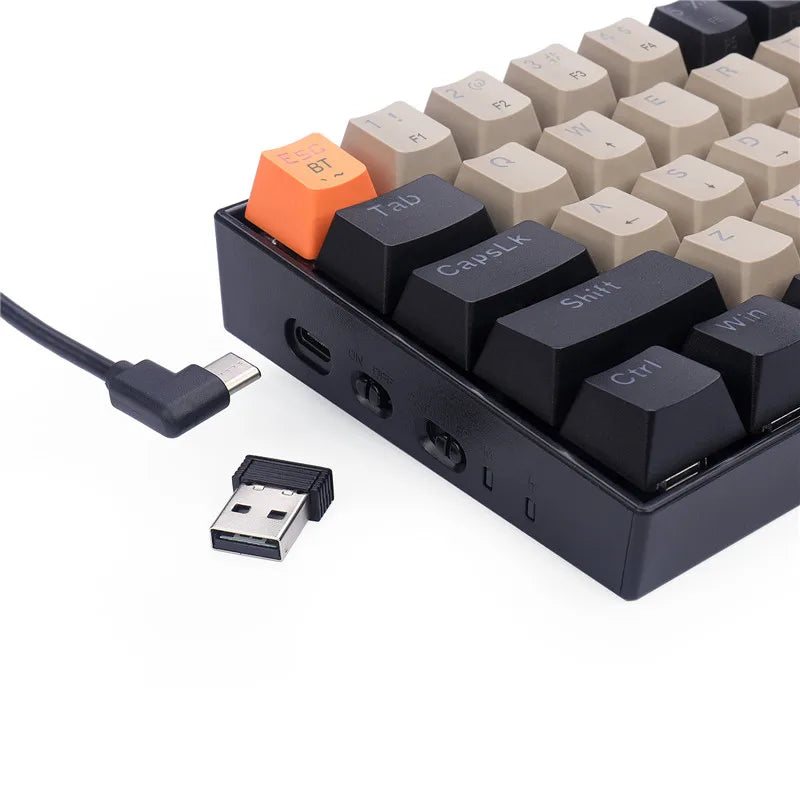 Redragon Pro Draconic Wireless RGB Bluetooth/2.4Ghz/Wired 3-Mode 61 Keys