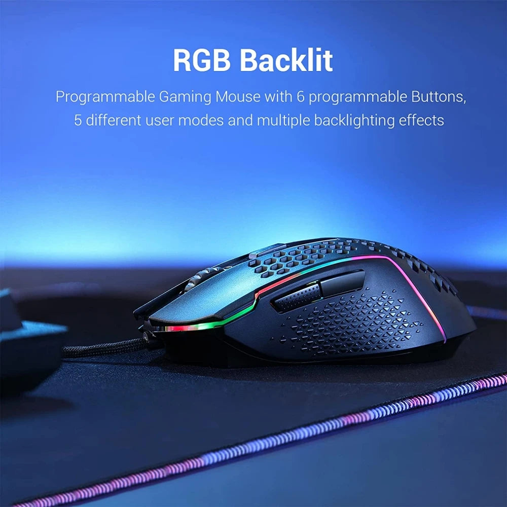 Redragon Lightweight 55g Honeycomb Gaming Mouse
