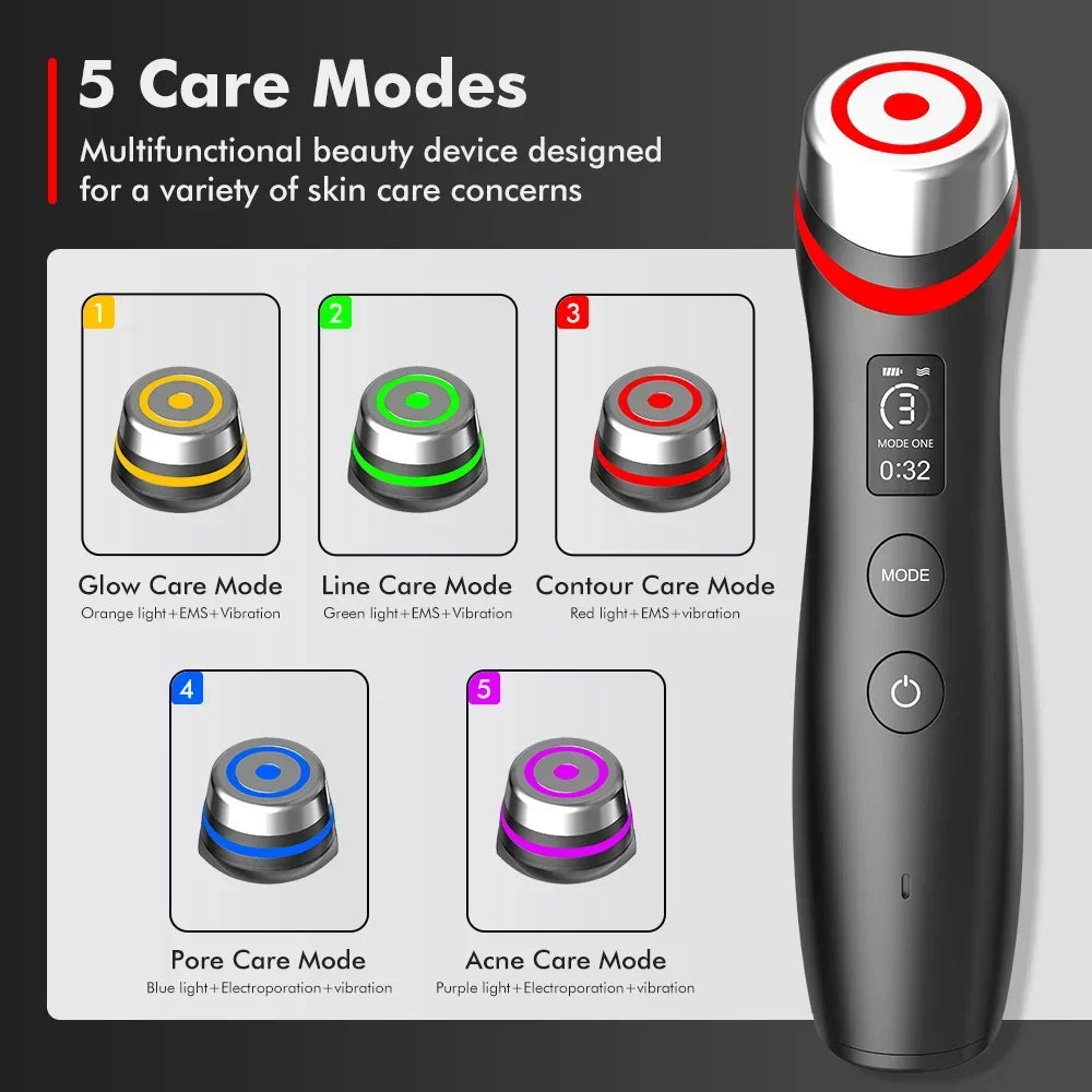 Pro Home Skincare Anti-aging beauty device portable Light Therapy Essentials Acne Treatment Device