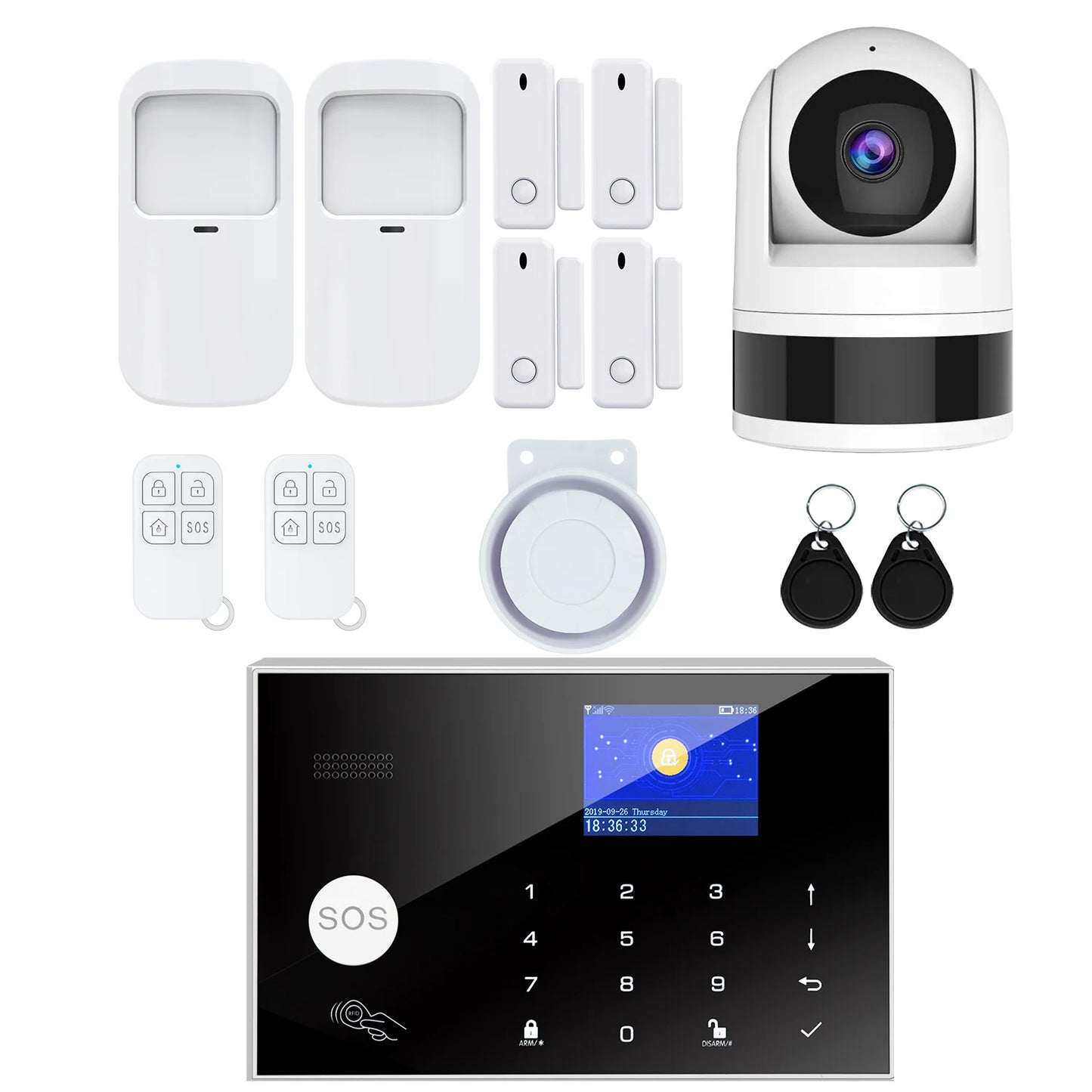 Smart Home Security Alarm System