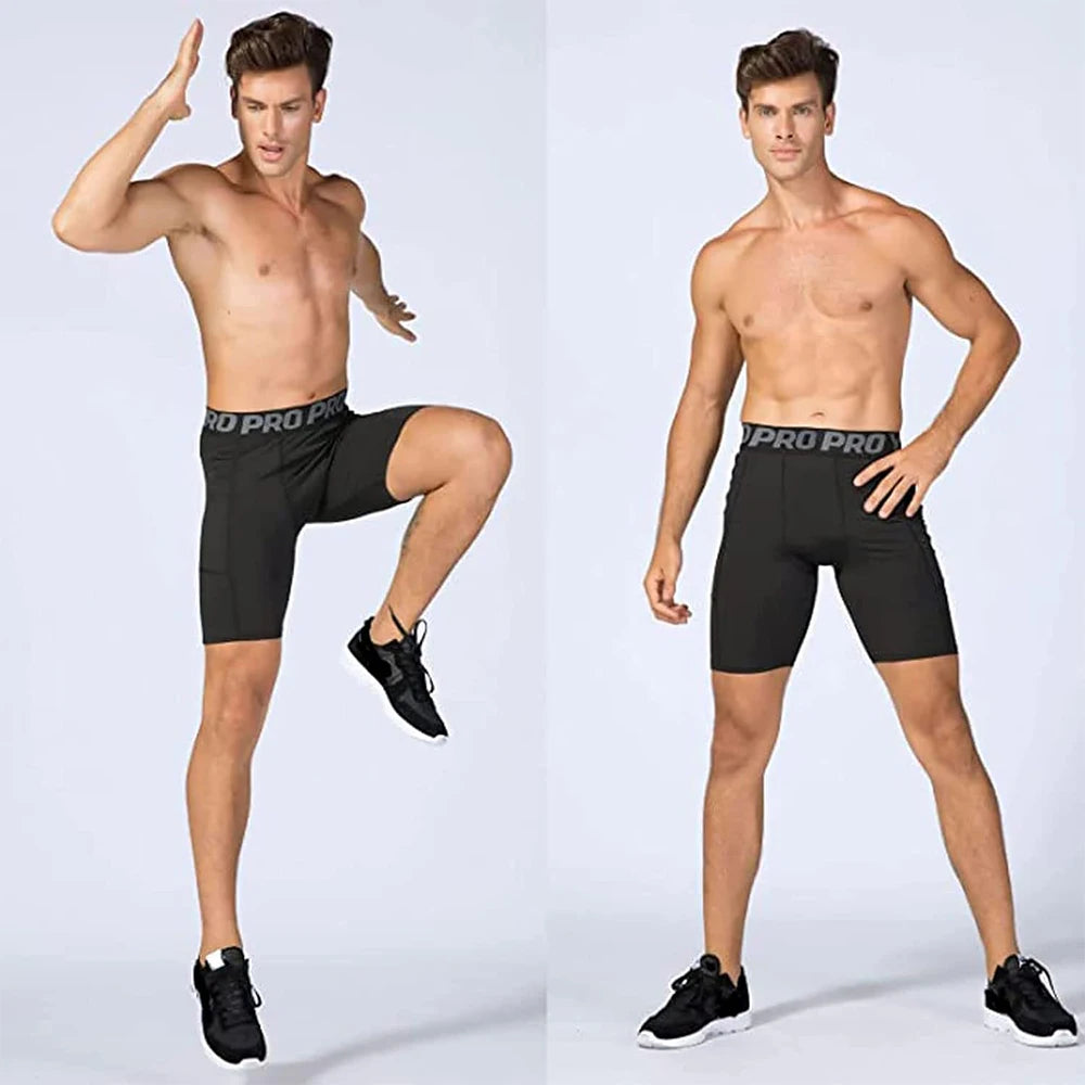 Mens Gym Shorts with Pockets Workout