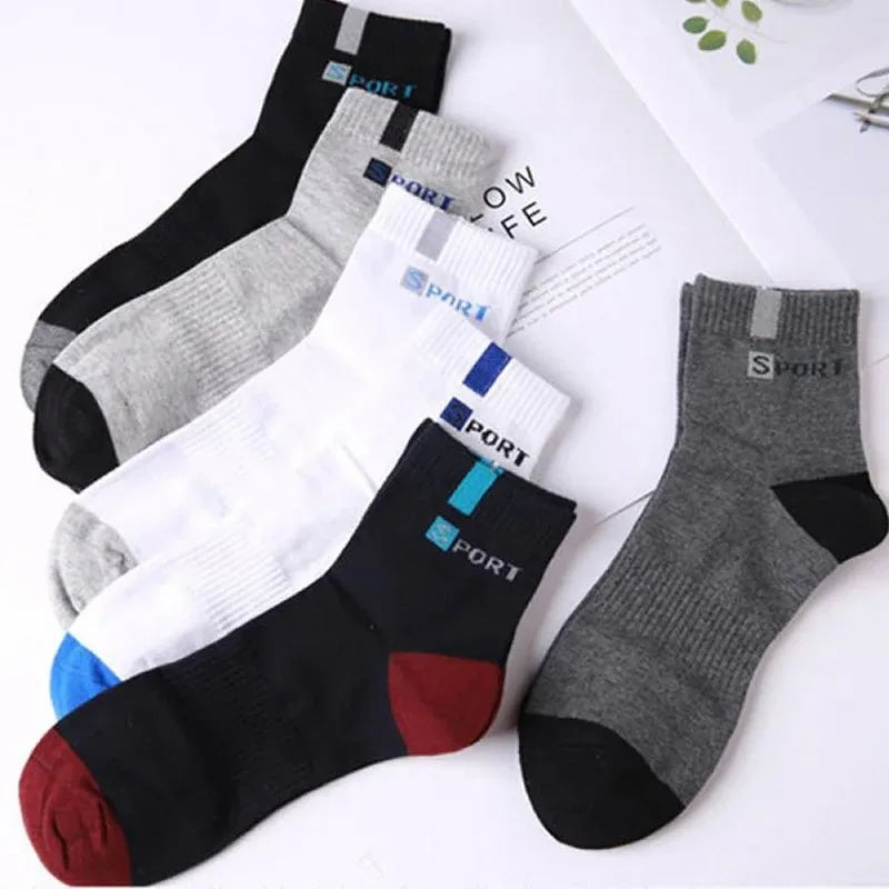 10pairs Breathable Cotton Sports