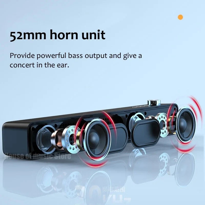 Portable Sound Bar Computer Speakers