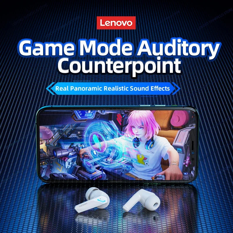 Lenovo GM2 Pro Gaming Earphones Bluetooth 5.3 Sport Headset