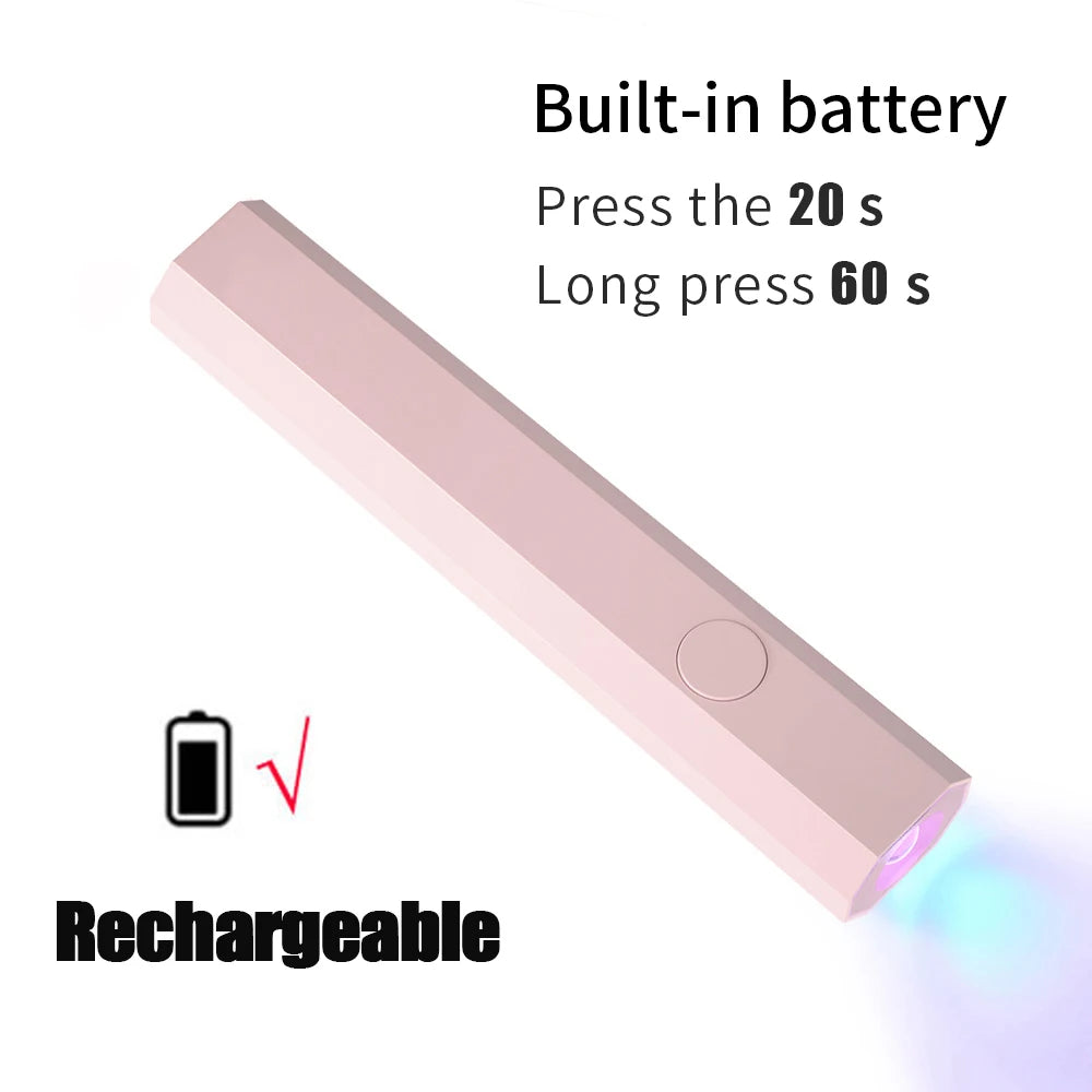 Mini Handheld UV/LED Nail Lamp
