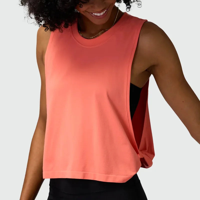 Breathable Workout Gym Tank Tops Female Sportswear